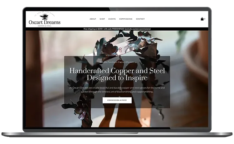View Case Study for Oxcart Dreams