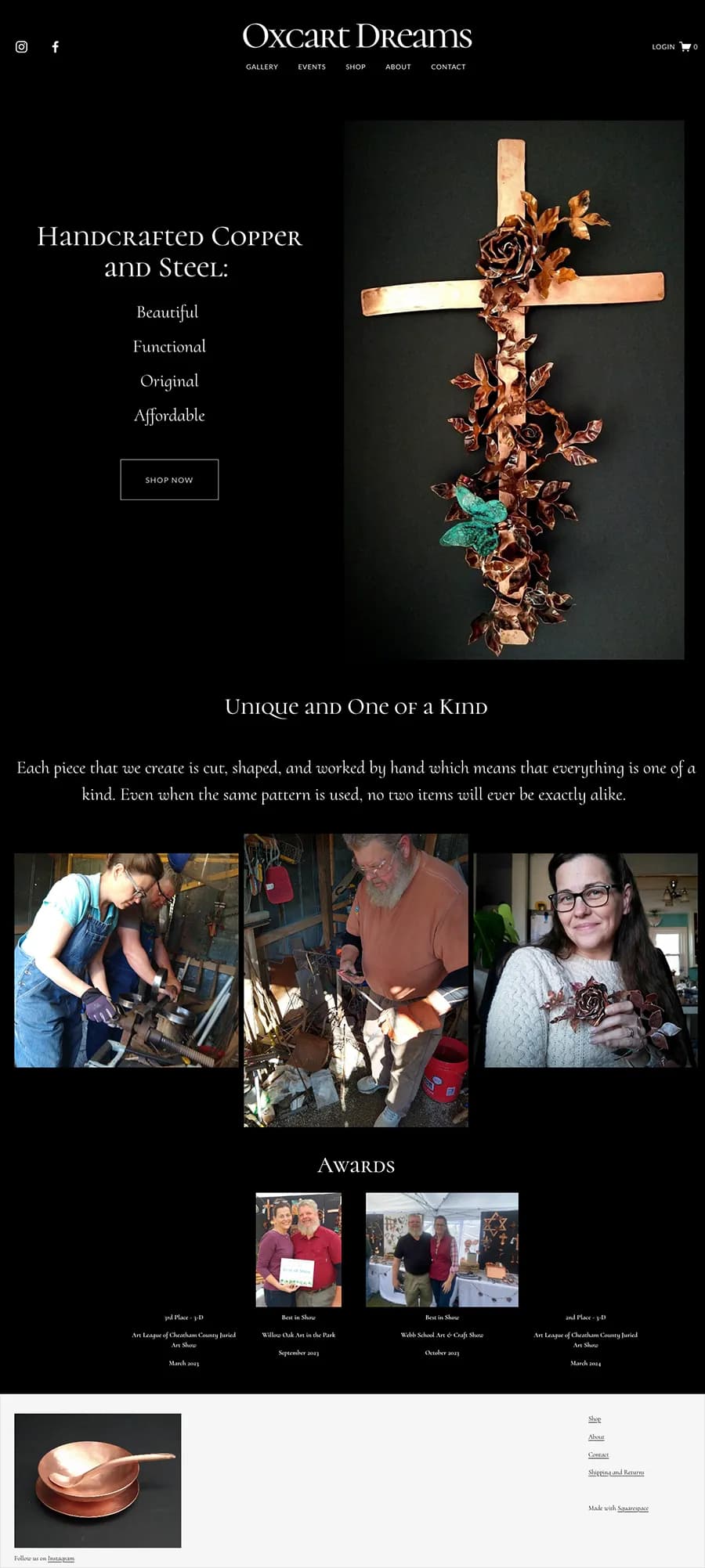 SynArc Website Screenshot of Homepage