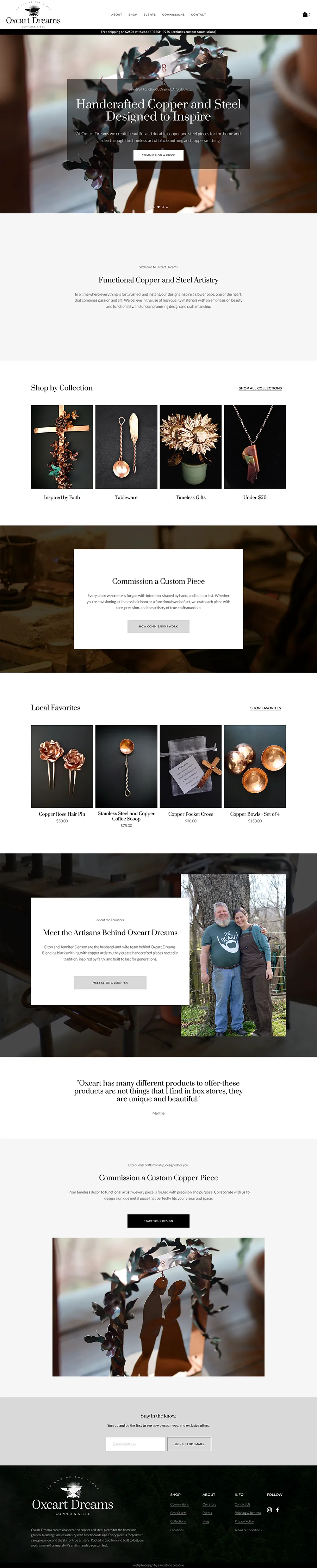 SynArc Website Screenshot of Homepage